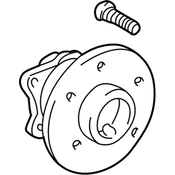 GM 88970102 Hub & Bearing