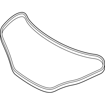 Hyundai 87321-2M000 Weather Strip-Trunk Lid