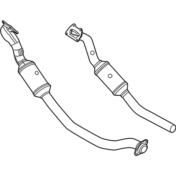 Mopar 68110125AE Exhaust Converter And Pipe To Manifold