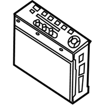 Nissan 28184-ZQ01A Deck-Dvd