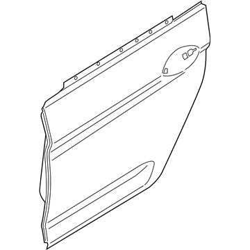 BMW 41-52-7-294-993 Door, Rear Left