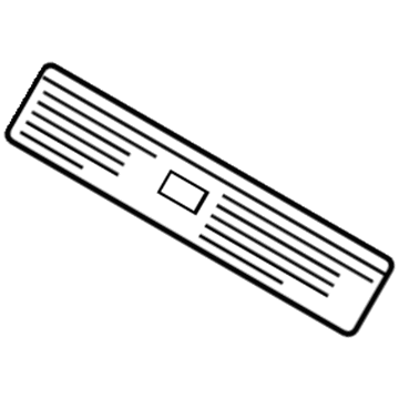 GM 20889265 Air Bag Label