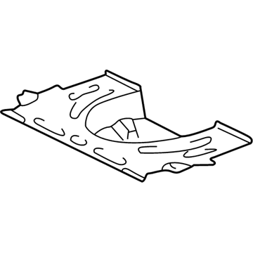 Toyota 58311-20901 Rear Floor Pan