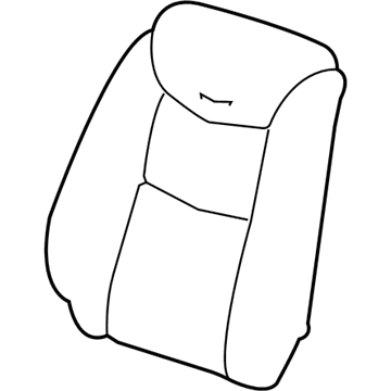 GM 84702716 COVER ASM-F/SEAT BK *BLACK