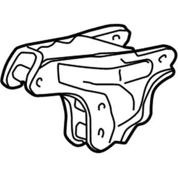 Honda 50827-S5A-A80 Bracket, RR. Engine Mounting (AT)