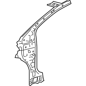 Toyota 61023-52140 Inner Hinge Pillar