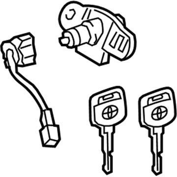 Toyota 69055-52490 Cylinder & Keys