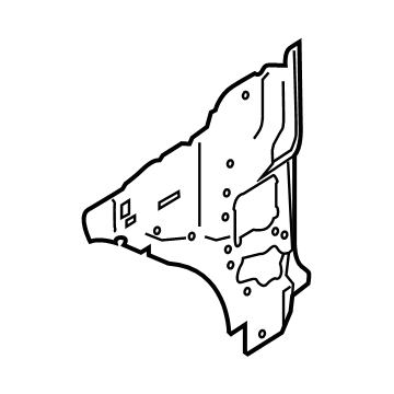 Ford HC3Z-2502038-A Cowl Side Panel