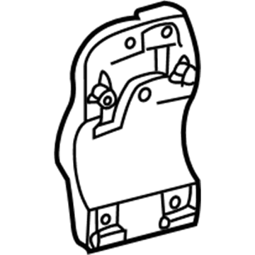 Toyota 88431-07021 Compressor Mount Bracket