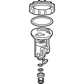 Acura 17048-TY2-A00 Filter Set, Fuel