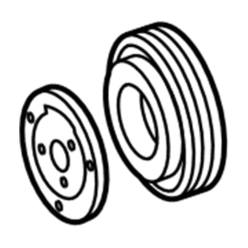 Mopar 68050637AB PULLEY-A/C Compressor