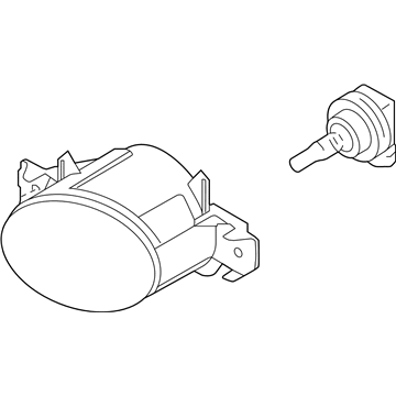 Nissan 26150-8994A Fog Lamp Assy-RH