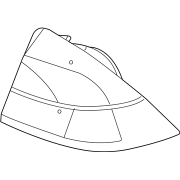 Ford 6N7Z-13404-B Tail Lamp