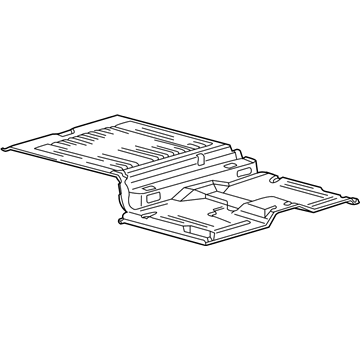 Ford F85Z7811215DA Rear Floor Pan