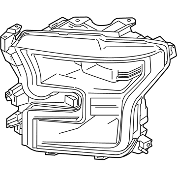 Ford FL3Z-13008-L Composite Headlamp