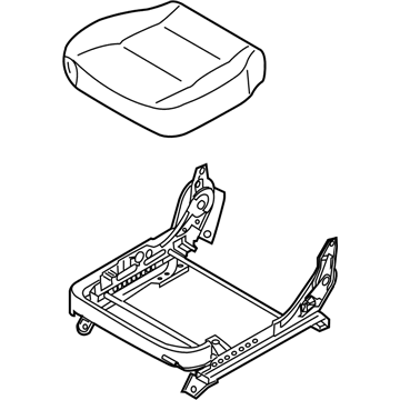Kia 882013E710CF7 Cushion Assembly-Front Seat
