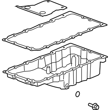 GM 12612259 Pan Asm-Oil