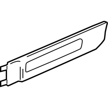 GM 88944349 Molding Asm, Rear Side Door Upper