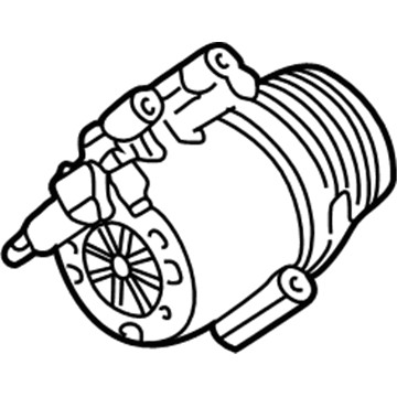 GM 19130448 Air Conditioner Compressor Assembly