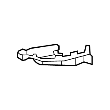 Honda 71190-TEA-T00 Beam, L. FR. Bumper (Upper)