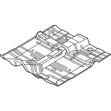 Mopar 4878546AB Pan-Front Floor