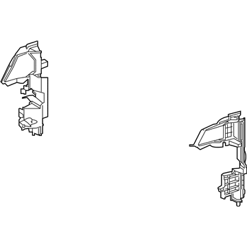 Lexus 16595-0P020 Guide, Radiator Air