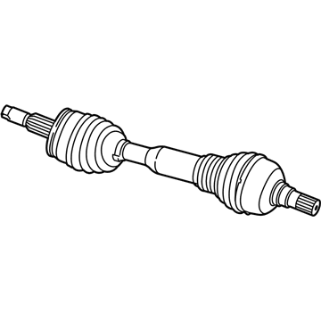 Mopar 68342109AA Axle Half Shaft Left