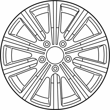 Lexus 42611-60E31 Wheel, Disc