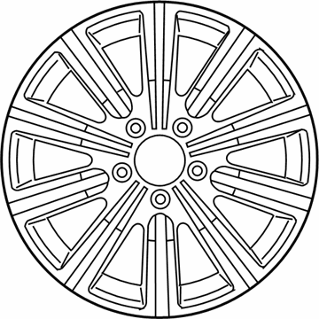 Lexus 42611-60E50 Wheel, Disc