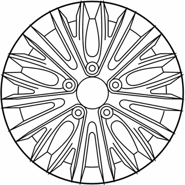 Lexus 42611-60D01 Wheel, Disc