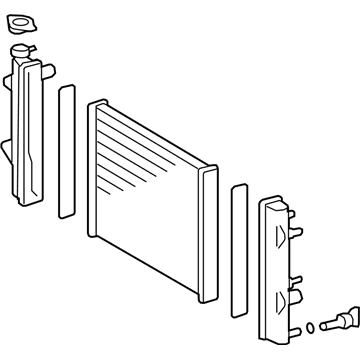 Toyota 16400-31465 Radiator Assembly