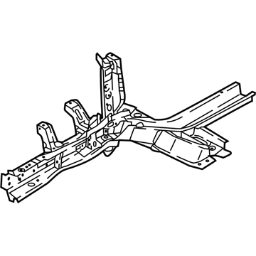 Hyundai 64605-J0000 Member Assembly-Front Side, LH