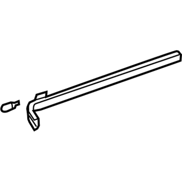 Honda 72580-SHJ-A21 Rail Assy., L. Slide Door Center