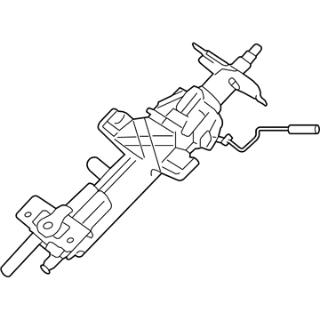Hyundai 56310-0A000 Column & Shaft Assembly-Steering