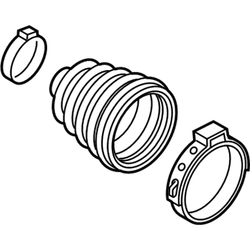 Mopar 68189928AA Boot Kit-Half Shaft