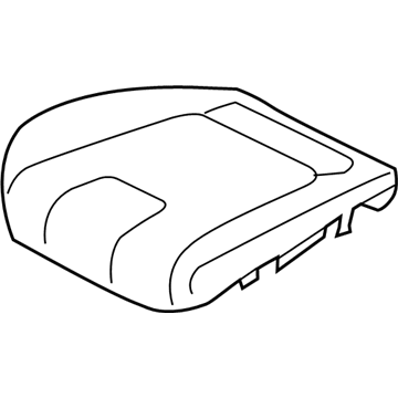 Hyundai 88200-S8540-UDE CUSHION ASSY-FR SEAT, RH