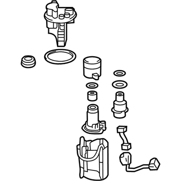 Lexus 77020-33373 Tube Assy, Fuel Suction W/Pump & Gage