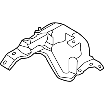 BMW 11-51-7-847-577 Holder, Auxiliary Water Pump