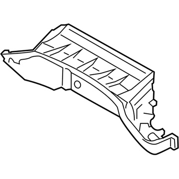 Hyundai 84541-2M000-9P Panel-Lower Crash Pad, RH