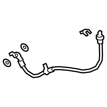 Acura 01468-TJB-A00 Set, Front Brake Hose