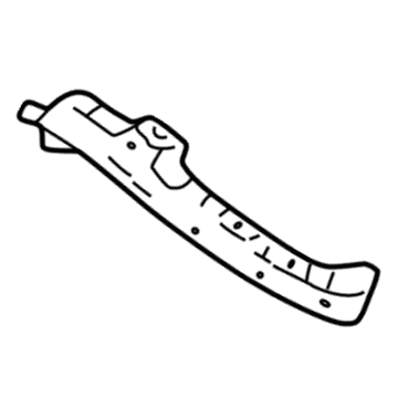 Honda 71190-S5A-010 Beam, L. FR. Bumper (Upper)
