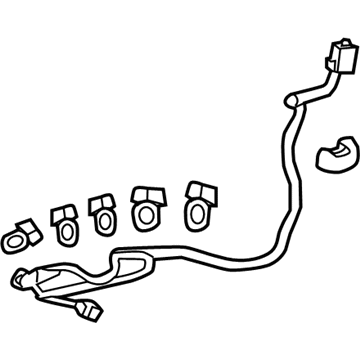 Honda 81162-SZT-A01 Sub-Wire, R. FR. Seat-Back OPDS