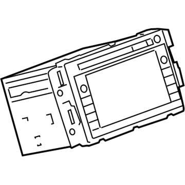 GM 25846420 Radio Asm-Amplitude Modulation/Frequency Modulation Stereo & Audio Disc Player