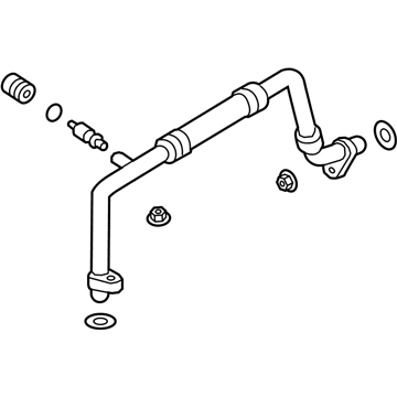 GM 23251803 Rear Suction Hose