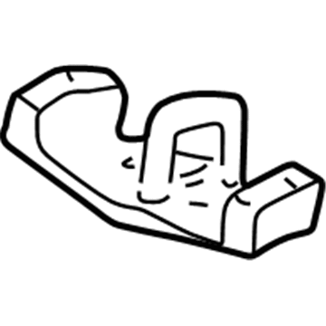 Acura 74813-S05-003 Striker Assembly, Tailgate