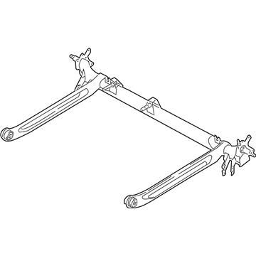 Nissan 55501-4Z02A Beam Complete-Rear Suspension