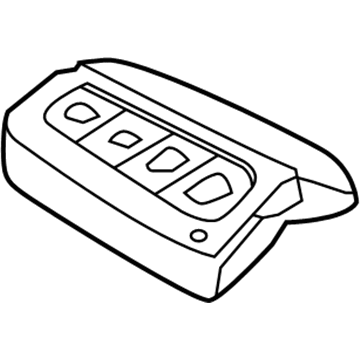 Hyundai 95430-2W110 Keyless Entry Transmitter Assembly