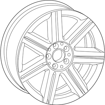 Mopar 5097970AA Wheel Rear