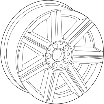 Mopar 5097969AA Wheel Front