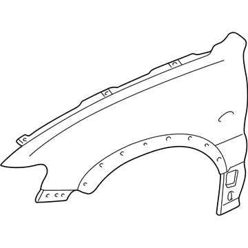 Ford YL8Z-16006-BA Fender